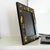 Pair of Vintage Hand Painted Black Lacquered Chinoisere Picture Frames For Sale - Image 13 of 13