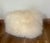 CB2 Cb2 X Ross Cassidy "Bozzi" Mongolian Sheepskin Ottoman For Sale - Image 4 of 6