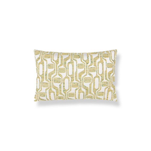 Contemporary The House Of Scalamandré Telly Lumbar Pillow In Keylime For Sale - Image 3 of 3