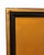 Orange 1960s Mid-Century Modern Abstract Cityscape Painting Signed R. Styles For Sale - Image 8 of 9