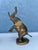 Mid 20th Century Mid 20th Century Vintage Brass Elephant Trunk Up For Sale - Image 5 of 6
