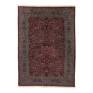 Antique Indian Agra Rug - 09'11 x 13'10 For Sale