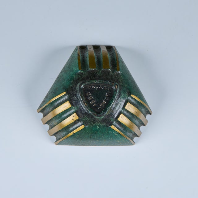 Dayagi Verdigris Brass Bowl For Sale - Image 12 of 12