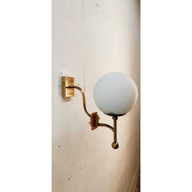 Wall Light with Sphere Glass For Sale - Image 9 of 18