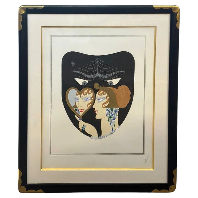 Set of 7 Erté Lithographs of the Seven Deadly Sins, 1982 For Sale - Image 9 of 12