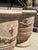 Pair of 31 Inch French Anduze Planters With Antique Patine, Fleur De Lys For Sale - Image 11 of 12