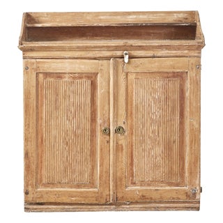 Antique Swedish Buffet with Reeded Front, 1790 For Sale