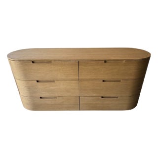 Rh Corta 6-Drawer Dresser – Light Oak | Open Box For Sale