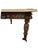 Early 20th Century Early 20th Century Neoclassical Revival Carved Wood & Marble-Top Library Table on Casters For Sale - Image 5 of 18