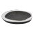 Bowl in Black Shagreen With Stainless Steel Details by R&y Augousti For Sale