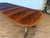 Classic Scallop Cornered Mahogany Dining Table by Leighton Hall - Showroom Sample For Sale - Image 9 of 14