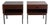 In Style of Nipu Mobelfabrik Rosewood 1-Drawer Nightstands Set of 2 Danish Mid-Century Modern 1970s For Sale