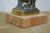 Metal Cast Spelter Metal Bust of Napoleon Library Statue Paperweight Marble Base 7" For Sale - Image 7 of 12
