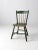 Antique Primitive Painted Plank Seat Chair For Sale - Image 6 of 11