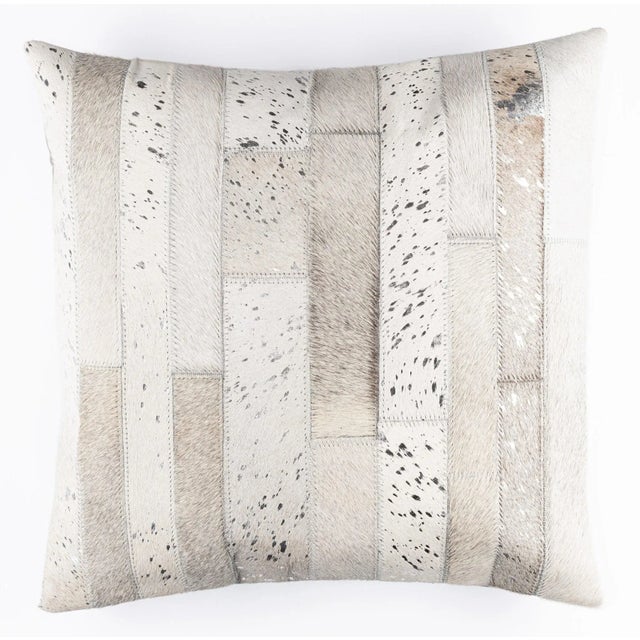 Handcrafted Cowhide Pillow: Luxurious, Genuine Cowhide Leather Throw Pillows Meticulously Hand Crafted Into A Stunning...