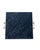Contemporary Custom Navy Stripe Tray Square For Sale - Image 3 of 3