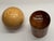 Mid 20th Century Mid-Century Modern Geometric Two-Tone Nesting Wood Salt and Pepper Shakers For Sale - Image 5 of 12