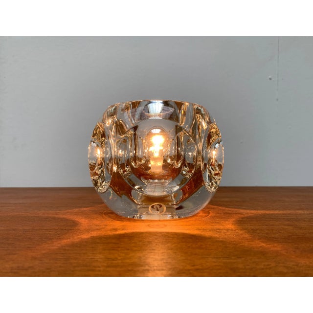 Vintage German Glass Table Lamp from Peill & Putzler For Sale - Image 15 of 18