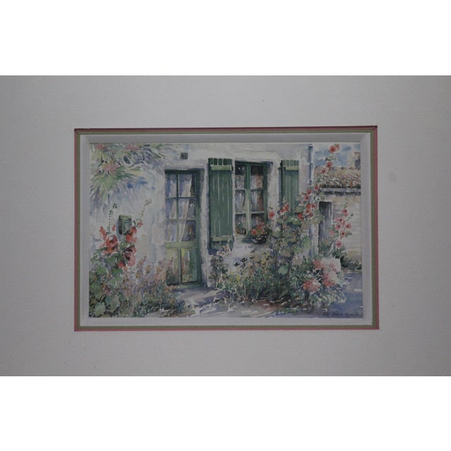 Mid-Century Modern Still Life Composition, 1970s, Watercolor, Set of 2 For Sale - Image 3 of 18