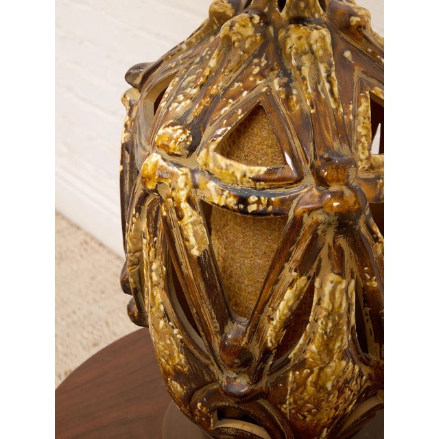 Mid 20th Century Mid Century Modern Brutalist Lamp For Sale - Image 11 of 11