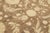 Textile Transitional Paki Peshawar Handmade Wool Rug in a Warm Brown For Sale - Image 7 of 9