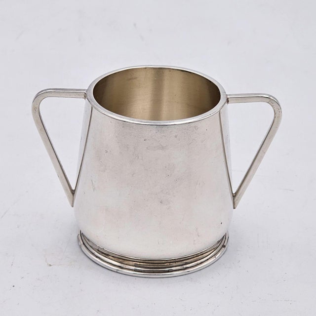 Silver Sterling Silver Cream & Sugar, u.s.a. Circa 1930 For Sale - Image 8 of 9