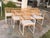 2020s Harbour Outdoor Hayden Dining Table + Loop Rattan Dining Chairs, Set For Sale - Image 5 of 12