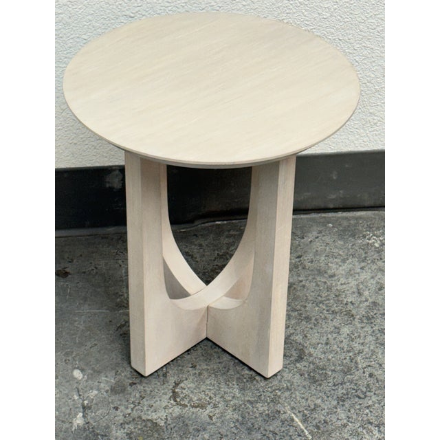 Mac International Wood Side Table For Sale - Image 4 of 12