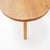 Brown Vintage Wooden Tripod Side Table with Rounded Legs For Sale - Image 8 of 10