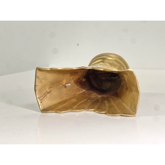 Mid-Century Modern Mid-Century Modern Brass Vase, 1960s For Sale - Image 3 of 11