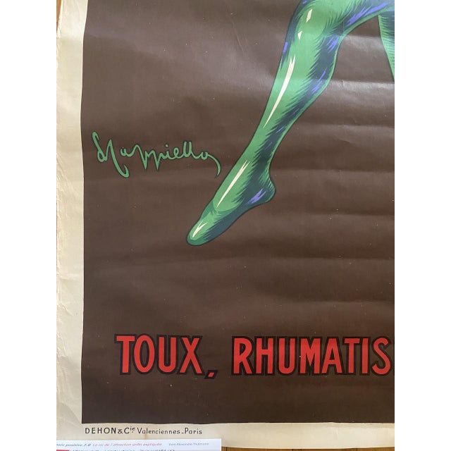 Black Thermogenic Poster from Cappiello, 1920s For Sale - Image 8 of 13