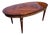 Long French Louis XVI Dining Table Mahogany 1900s For Sale