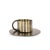 Gold Italo Short Antique Brass Candle Holder with Handle For Sale - Image 8 of 11