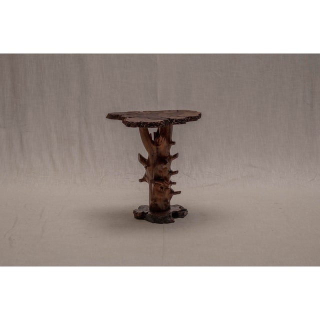 French Artisanal Side Table, 1960. For Sale - Image 11 of 11