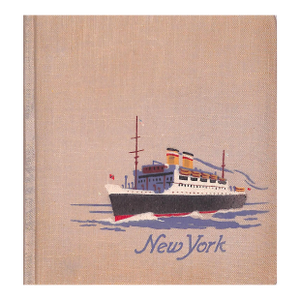 New York 1938 Travel Log Booklet