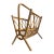 1950s Bamboo Magazine Rack For Sale