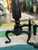 19th Century Antique Cast Iron Federal Style Andirons—A Pair For Sale - Image 5 of 6
