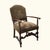 1930s 1930s Carved Armchair – Antique Wood Library Chair For Sale - Image 5 of 14