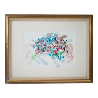 Paul Chidlaw Mixed Media Landscape Painting For Sale