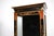 Glass Antique Edwardian Lacquered Chinoiserie Display Cabinets, 1900, Set of 2 For Sale - Image 7 of 11