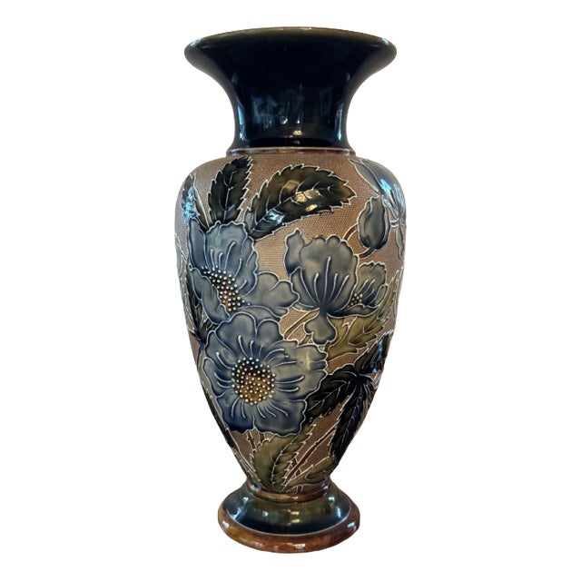 Antique Vase from Doulton Lambeth, 1880 For Sale