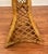 Vintage Monumental Coastal Rattan Wicker Plant Stand For Sale - Image 9 of 12