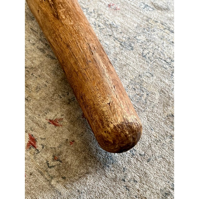 Wooden Vintage Indian Pestle #4 For Sale - Image 9 of 10