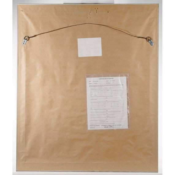 1992 Eyvind Earle "Blue Nocturne" Limited Edition 262/350 Hand Signed & Numbered Framed Serigraph With Certificate of Authenticity For Sale - Image 10 of 10