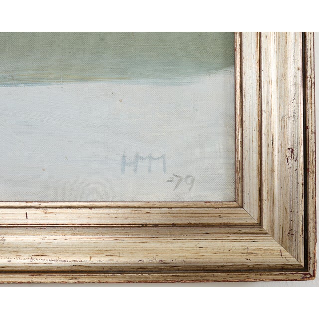 California Coastal Plein Air Impressionist Seascape 1979 For Sale - Image 11 of 17