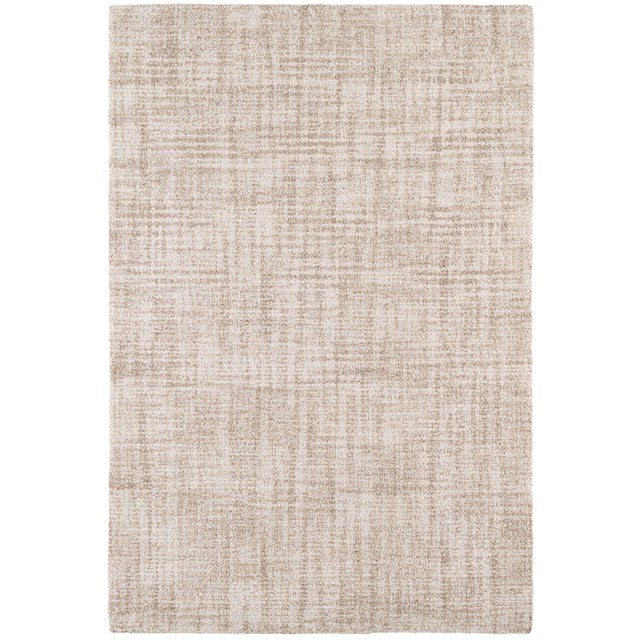 Dash & Albert by Annie Selke Crosshatch Ivory Micro Hooked Wool Rug, 3' x 5' For Sale In Boston - Image 6 of 6