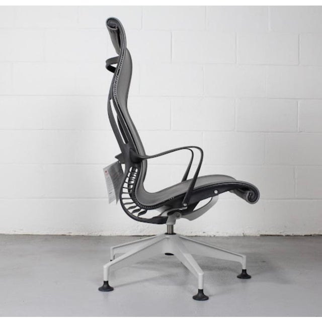 Herman Miller Herman Miller Setu Lounge + Ottoman For Sale - Image 4 of 13