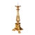 Antique Gilt Wood Candlestick For Sale