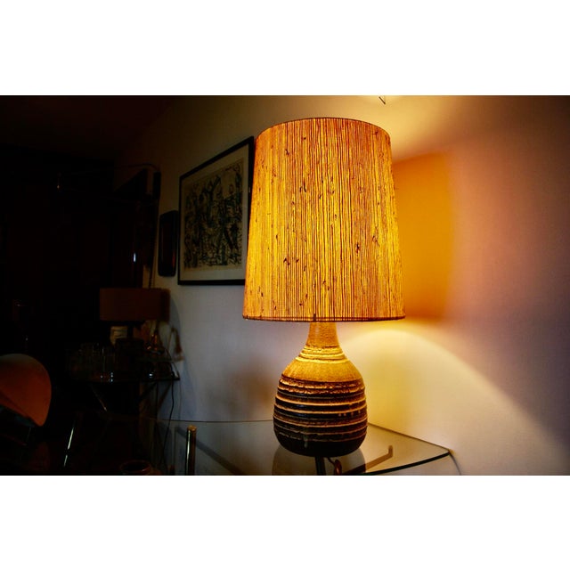 Ceramic Lamp from Krosselbach, Germany, 1960 For Sale - Image 3 of 11