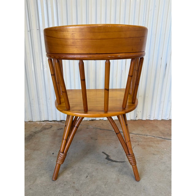 Vintage Heywood Wakefield Ashcraft Line Captains Chairs – Set of 2 For Sale - Image 10 of 12